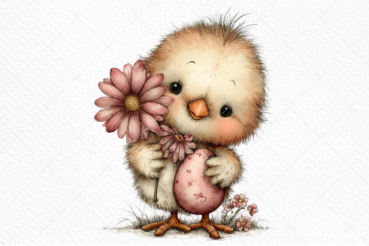 Whimsical Easter Clipart, an Illustration by Craft Nest (Photo 9 of 11)