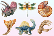 Paleontology Dinosaur Animal., a Graphic by CitraGraphics (Thumbnail 3 of 4)