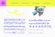 Amajton Skitty Handwritten Bold, a Script Font by stylishtype.co (Thumbnail 9 of 10)