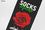 Socks - Mockup (High), a Merchandise Mockup by DaldSgh (Thumbnail 9 of 12)