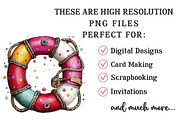 Whimsical Summer Clipart, an Illustration by OK Design (Thumbnail 5 of 6)