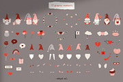 Valentine Gnomes Collection, an Illustration by AlekseliArt (Thumbnail 3 of 9)