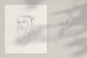 The Touch. Line Art Collection, a Person Illustration by le-genda (Thumbnail 7 of 12)