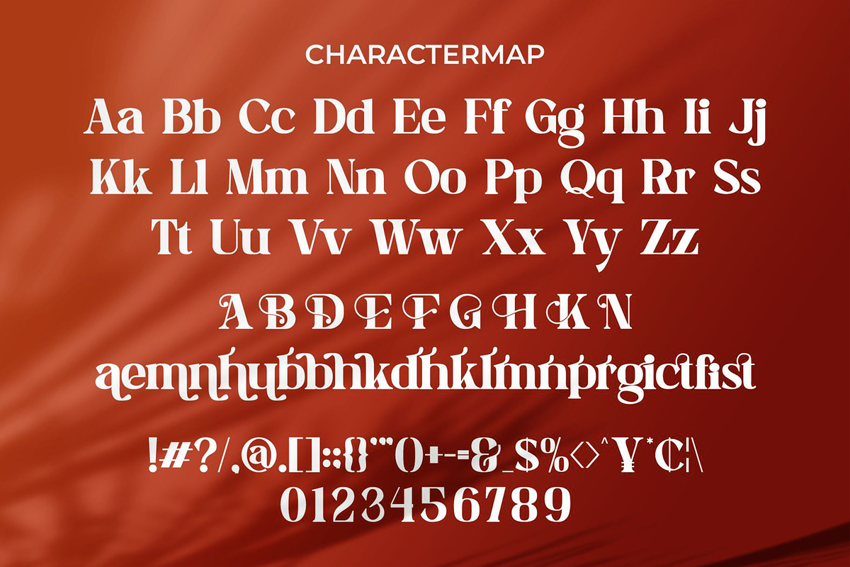 Brigitha Kestry || Retro Bold Serif, a Serif Font by Idea Studio (Photo 7 of 7)