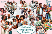 Big Family Clipart, Parental Clipart, a Person Illustration by ElenazlataArt (Thumbnail 2 of 5)