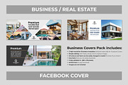 3 Facebook cover templates, a Social Media Template by Malst (Thumbnail 1 of 4)