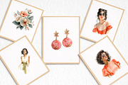 Watercolor Summer Clipart, an Illustration by DreamArtGraphic (Thumbnail 4 of 8)
