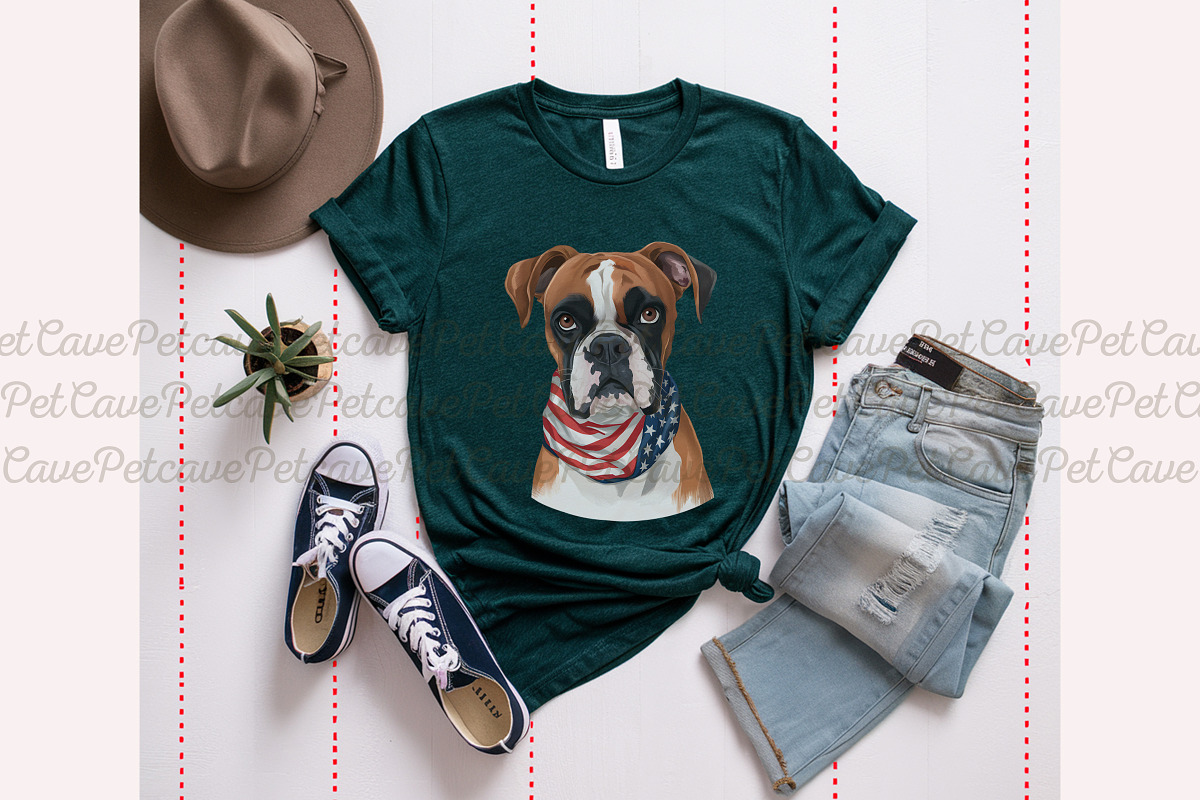 Freedom Furever Sublimation Bundle, a Seasonal Illustration by Pet Cave (Photo 5 of 9)