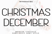 Christmas December, a Sans Serif Font by FreshTypeINK (Thumbnail 1 of 8)