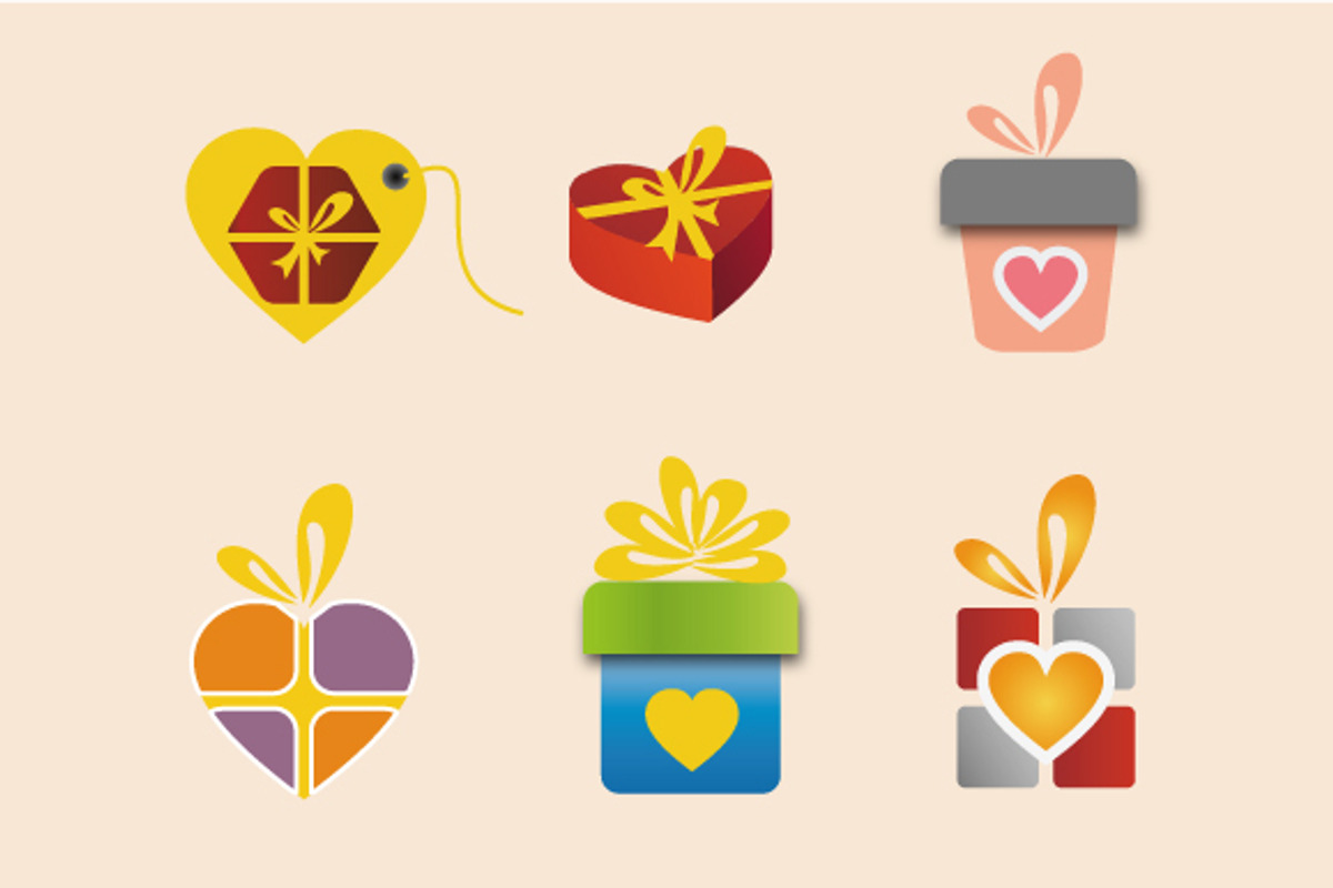 Gift Icons Vector, an Icon by audeemirza (Photo 2 of 2)