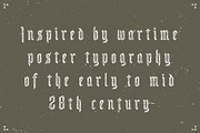 The Vintage Wartime Collection, a Font by OPENCITYDESIGNCO (Thumbnail 4 of 25)
