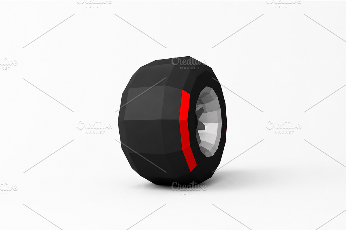 Formula 1 wheel - 3d papercraft, a Cars & Vehicle 3D Model by PAPER amaze (Photo 2 of 8)