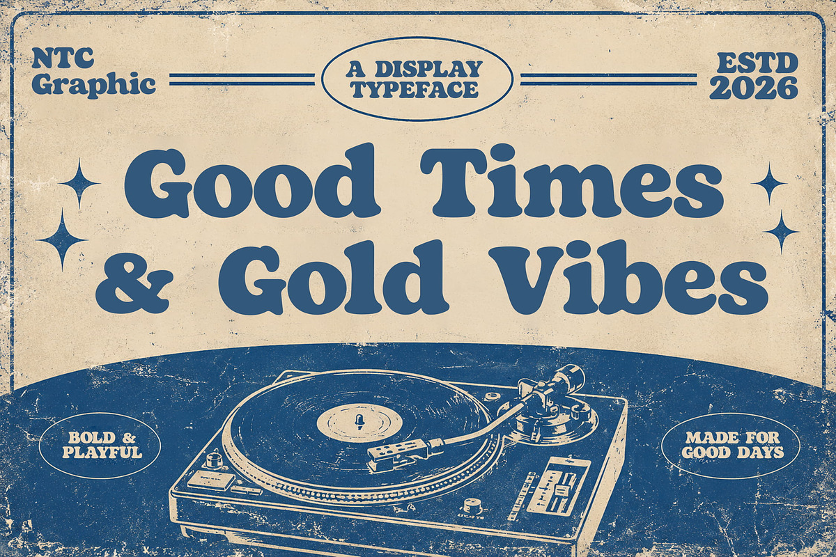 Brackenly - Retro Display Font, a Serif Font by NTC Graphic (Photo 7 of 12)