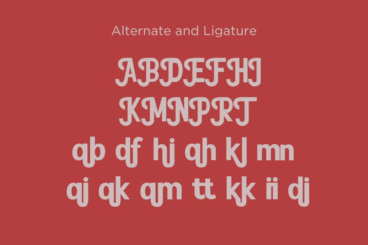 Andalusia, a Sans Serif Font by Zaenal Studio (Photo 7 of 11)