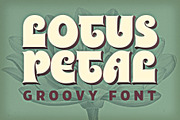 Lotus Petal Font, a Serif Font by Mysterylab Designs (Thumbnail 1 of 5)