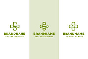 Letter S Medical Cross Simple Logo, a Branding & Logo Template by Pray Art Design Studio (Thumbnail 1 of 2)