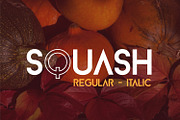 SQUASH, a Sans Serif Font by da_only_aan (Thumbnail 2 of 6)