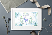 Winter Graphic Set. +10 PSD, an Animal Illustration by lapi-olesya (Thumbnail 8 of 9)
