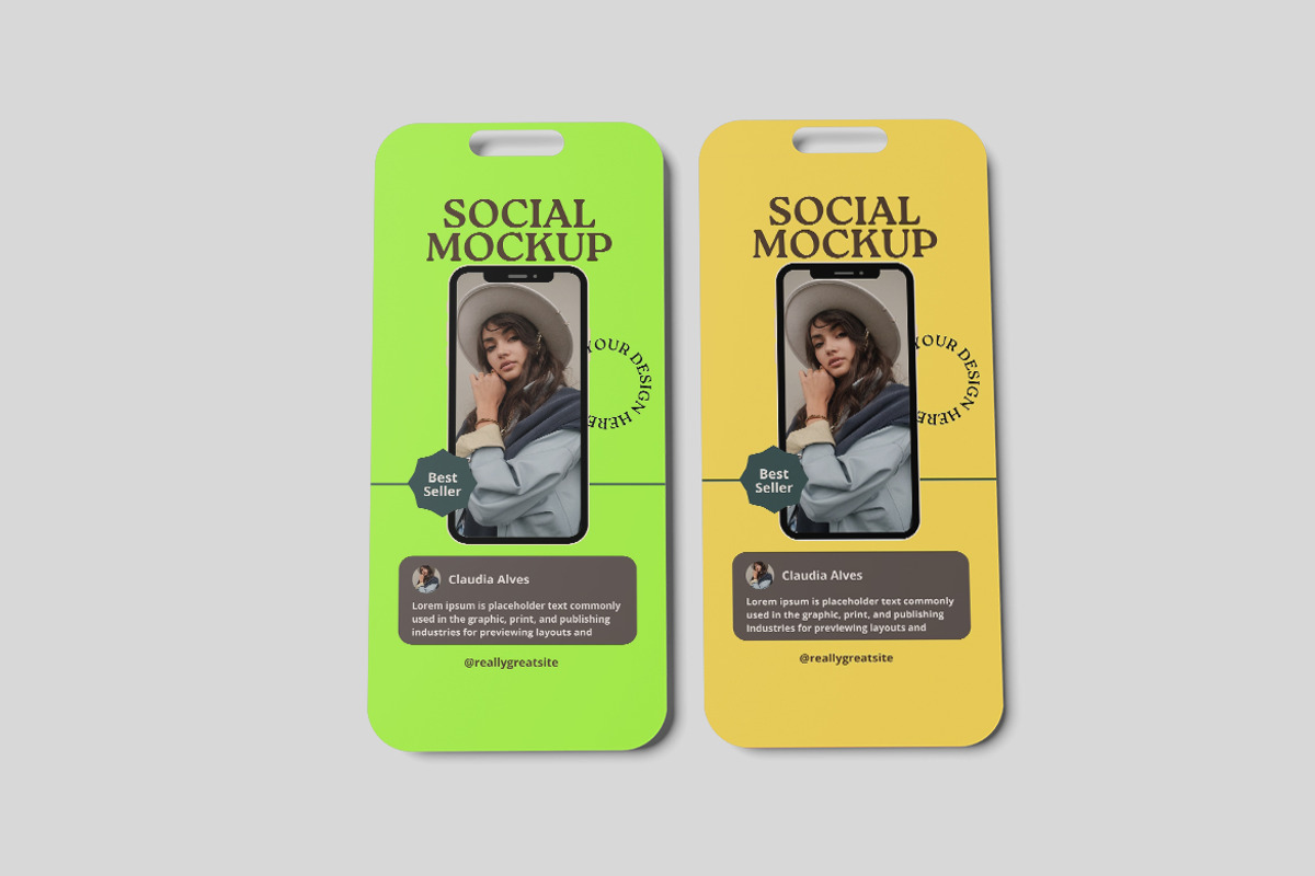 Social Media Mockup, an iPhone Mockup by kebunmockup (Photo 3 of 5)