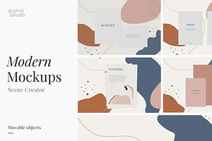 Modern mockups