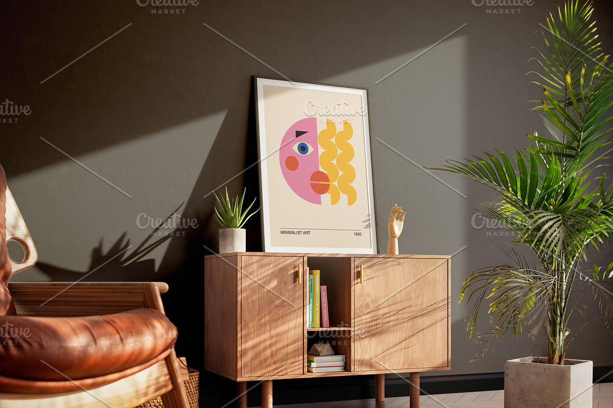 16 Abstract Eyes Printable Wall Art, a Background Graphic by C Design Studio (Photo 9 of 18)