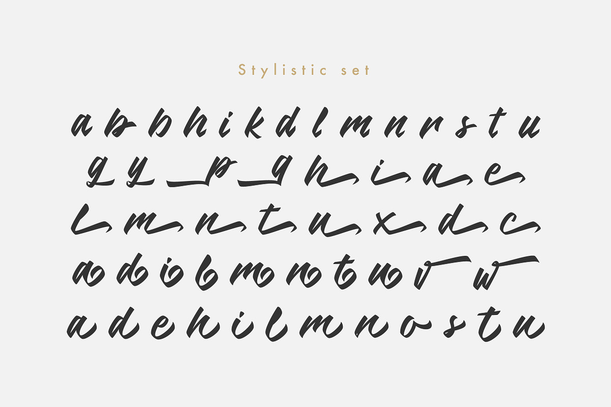 Kalulla Clean Script Font preview 4