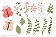 Coral Flowers Vectors, an Illustration by Amanda Ilkov (Thumbnail 4 of 4)