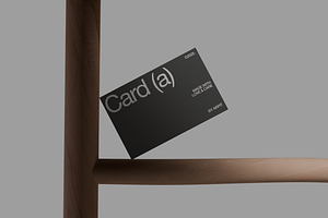 Business Card (a) Mockup, an Advertising Mockup by Arpit Brandings