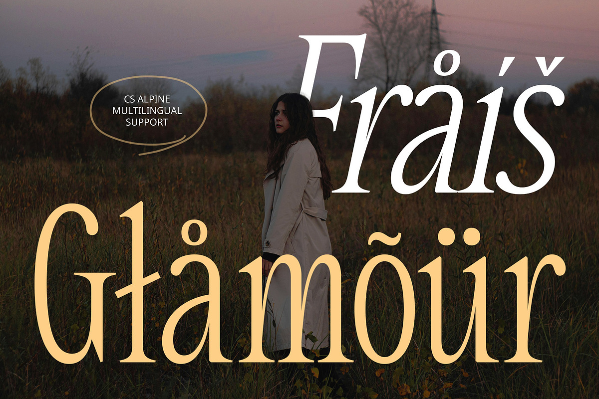 CS Alpine – Contemporary Font, a Serif Font by Craft Supply Co. (Photo 6 of 8)