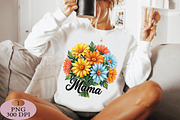 Mama PNG With Flowers, an Illustration by Daily.Designs (Thumbnail 2 of 5)