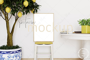 Mockup Frame In Italian Style, a Poster Template by Mockup Shop