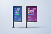 Citylight Poster Mockup Set, a Print Template by mockupatelier (Thumbnail 7 of 12)