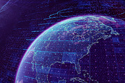 20 Big Data Abstract Backgrounds, a Technology Illustration by Handmadefont (Thumbnail 14 of 19)