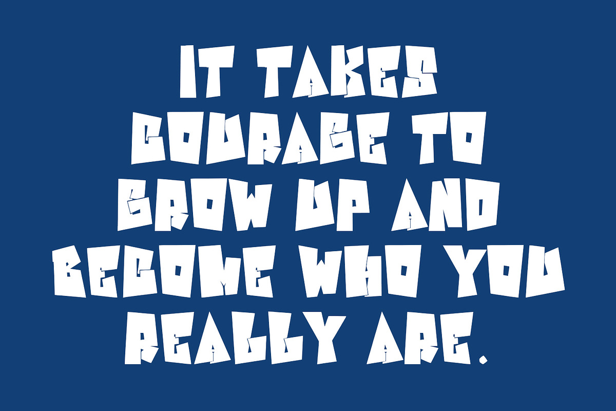 Prochx Display Font, a Handwritten Font by Maulana Creative (Photo 6 of 7)