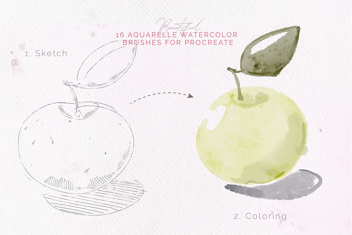 Aquarelle Brushes: Procreate, a Brush Add-On by Leonard Posavec (Photo 2 of 7)