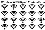 Wireless WiFi Signal Minimal Icon, an Icon by Artivon (Thumbnail 1 of 10)