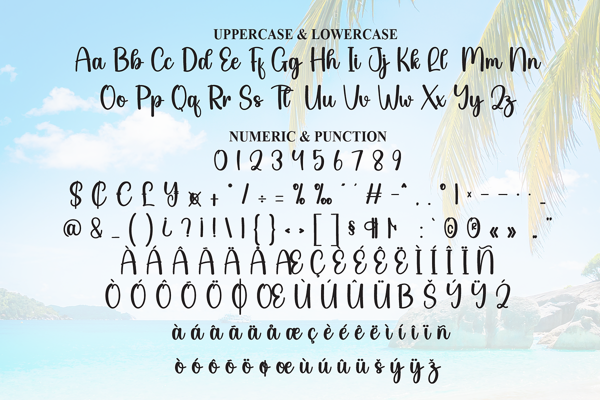 Beach Summer | Script Font, a Handwritten Font by Scratchones (Photo 7 of 8)
