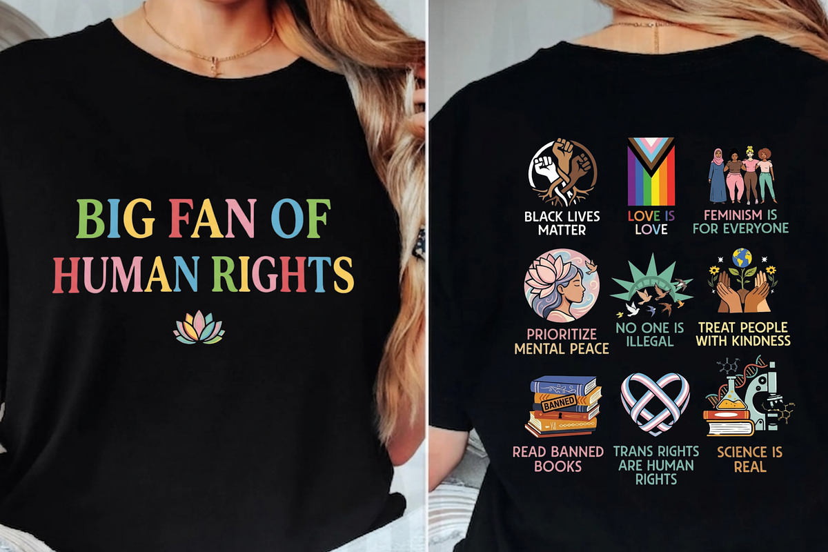 Big Fan Of Human Rights PNG, a Graphic by Vector Portal (Photo 1 of 4)