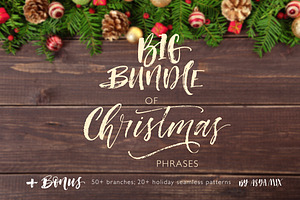 Big bundle of Christmas phrases.