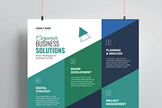 Corporate Business Solutions Flyer, a Flyer Template by MightyDesign (Thumbnail 2 of 8)