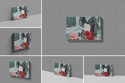 Painting Canvas Mockup