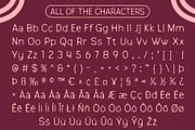 Dorlan Rounded, a Sans Serif Font by Craft Supply Co. (Thumbnail 8 of 8)