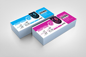 Professional Event Ticket Template