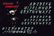 Mornsey Creepy Scratch Font, a Handwritten Font by Letterhend Studio (Thumbnail 7 of 9)