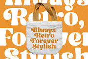 Madnight Honeys Retro Groovy Font, a Serif Font by timelesstype.co (Thumbnail 16 of 20)