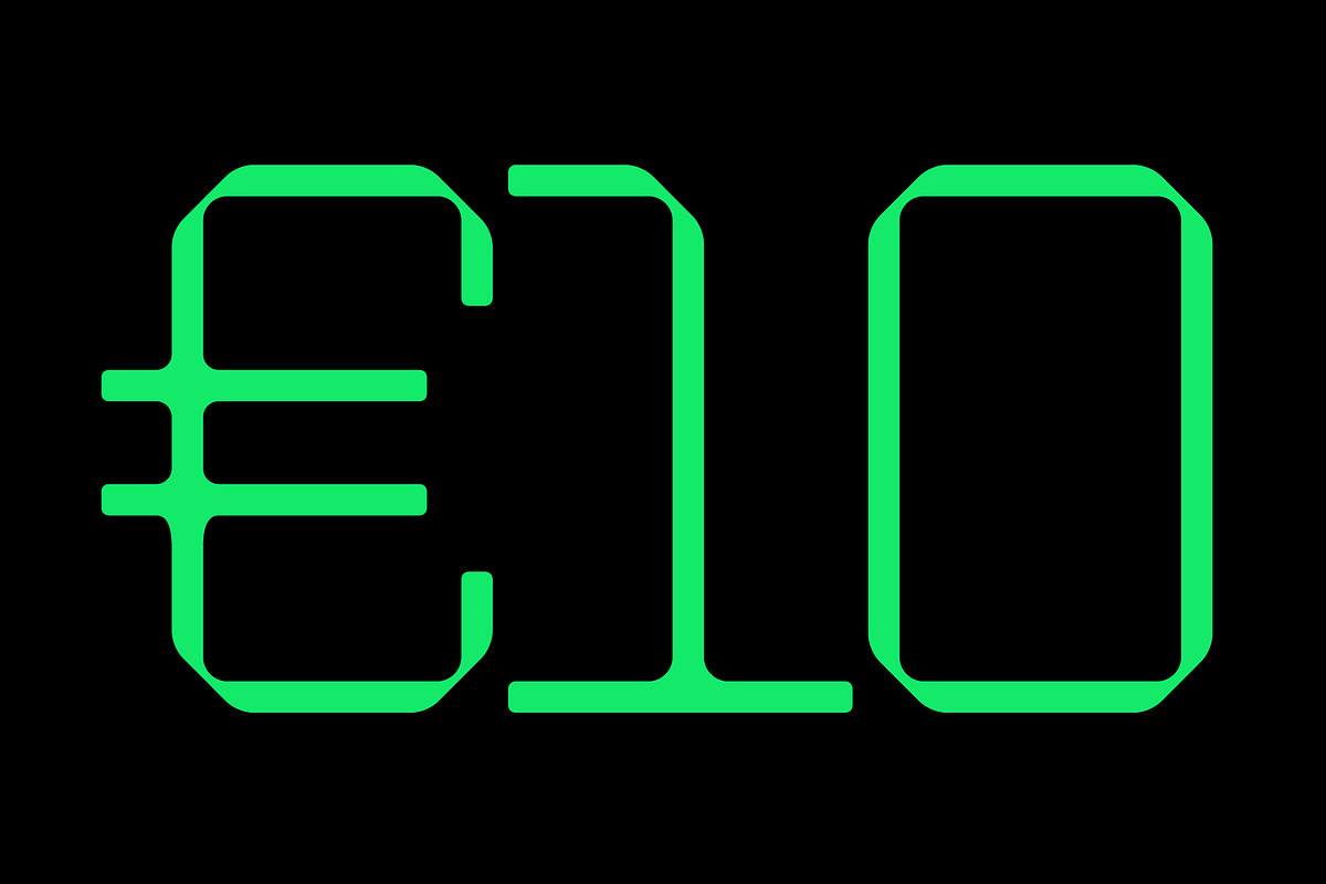Techtape, a Symbol Font by Here  FF (Photo 5 of 12)