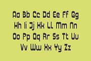 Trainway - Condensed Display Font, a Handwritten Font by Pikgura (Thumbnail 2 of 5)
