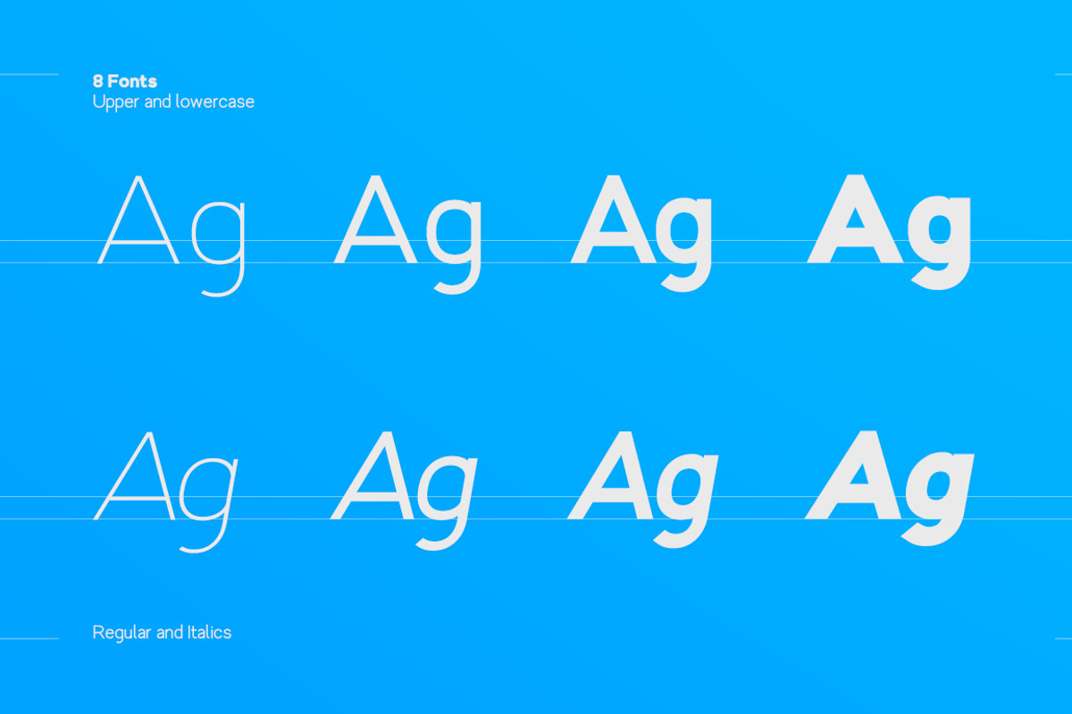 Brada sans - A designers font family, a Sans Serif Font by Twinbrush (Photo 11 of 16)