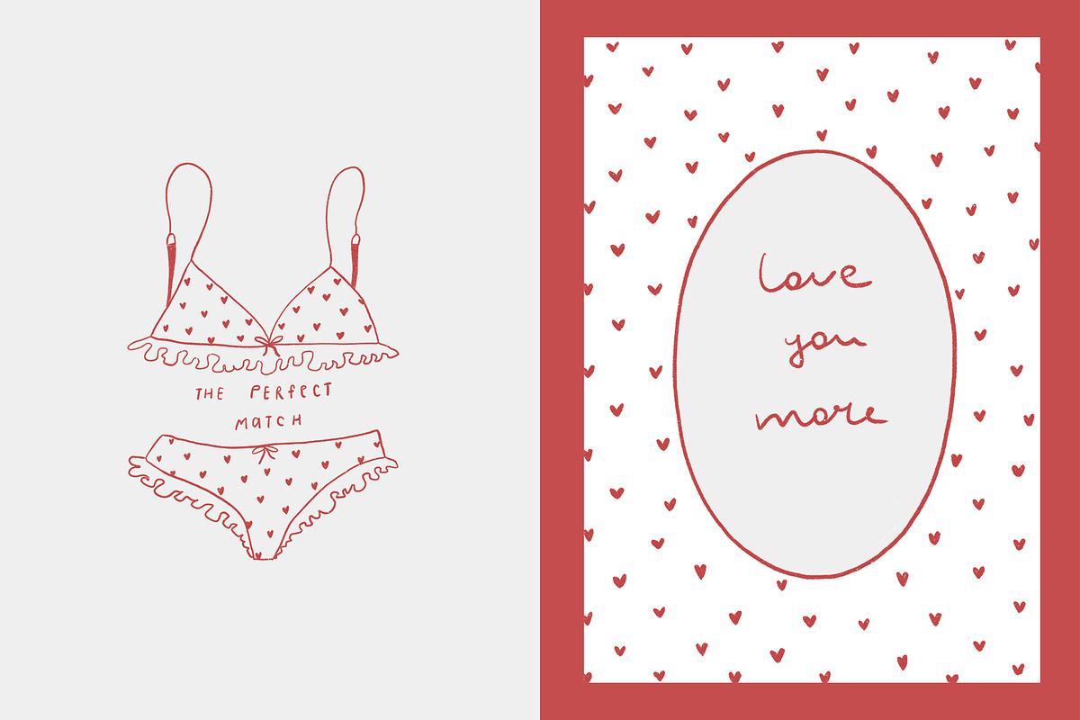 Love Line Art Collection, a Person Illustration by Annakniaz (Photo 12 of 15)