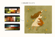 Procreate Children's Book Brushes, a Brush Add-On by Jenteva Art (Thumbnail 12 of 20)